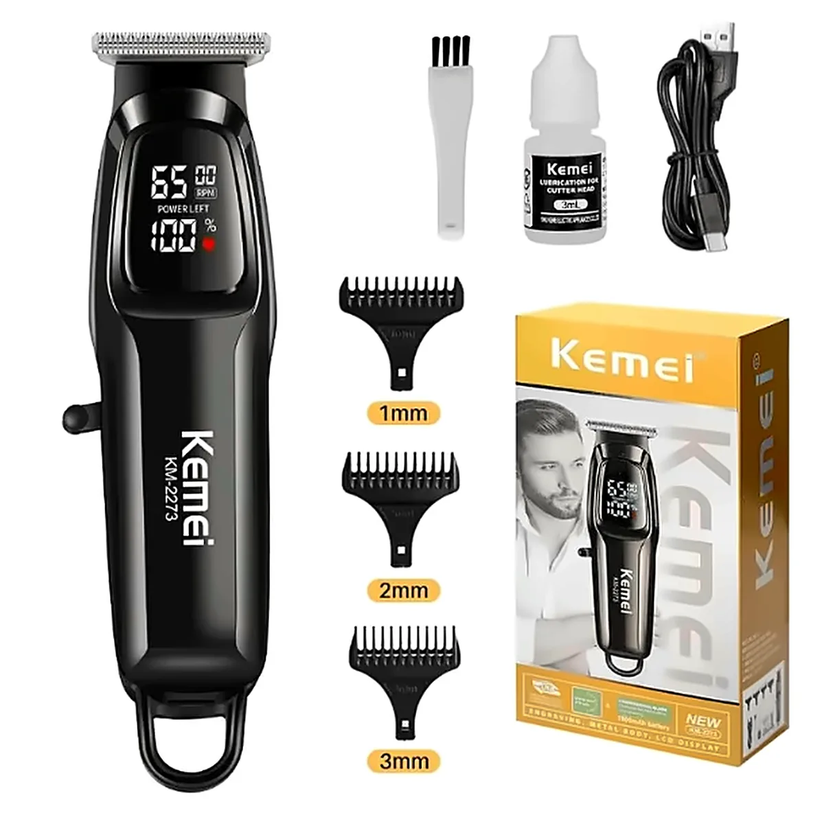 Kemei KM-2273 – vue 2