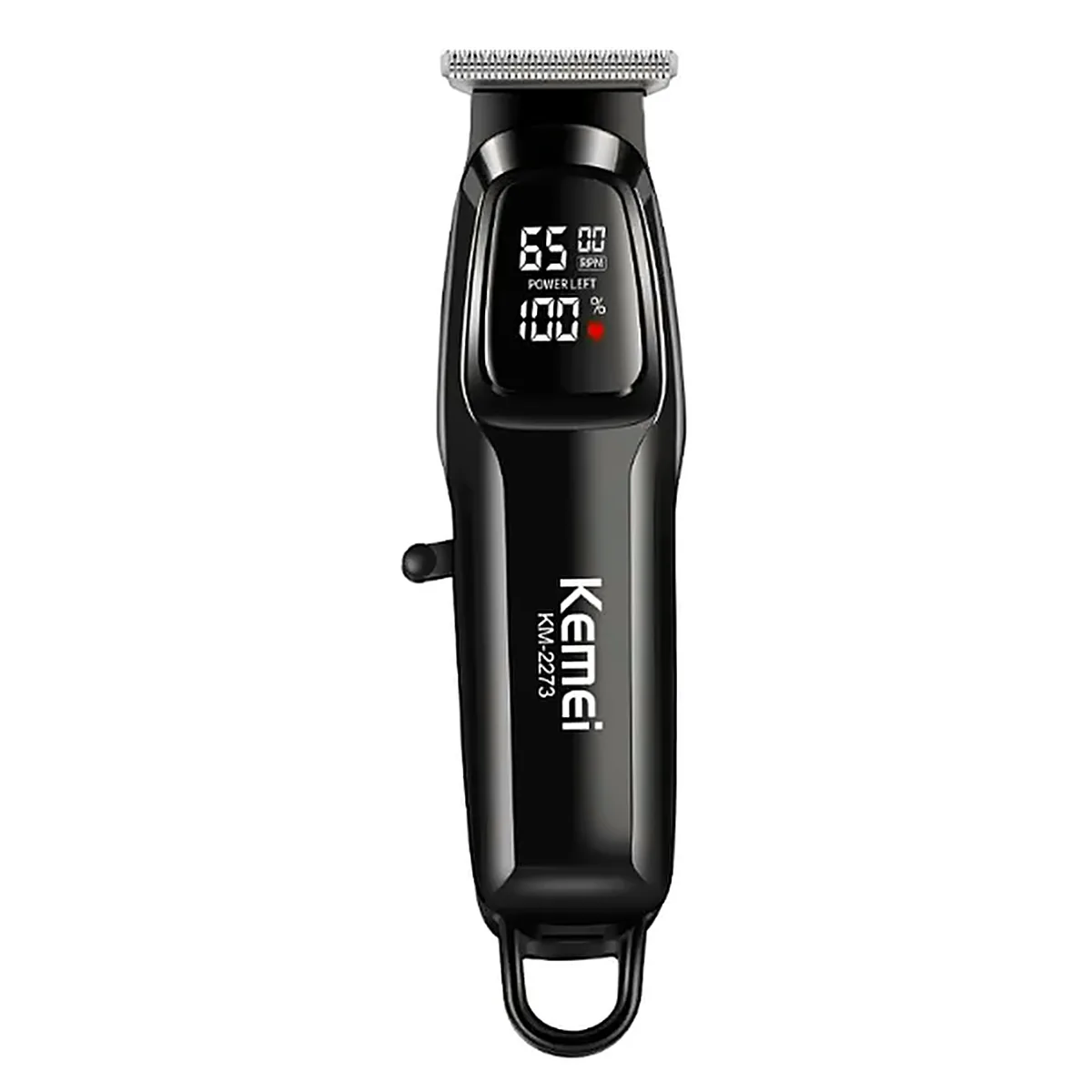 Tondeuse Kemei KM-2273 noire à écran LED